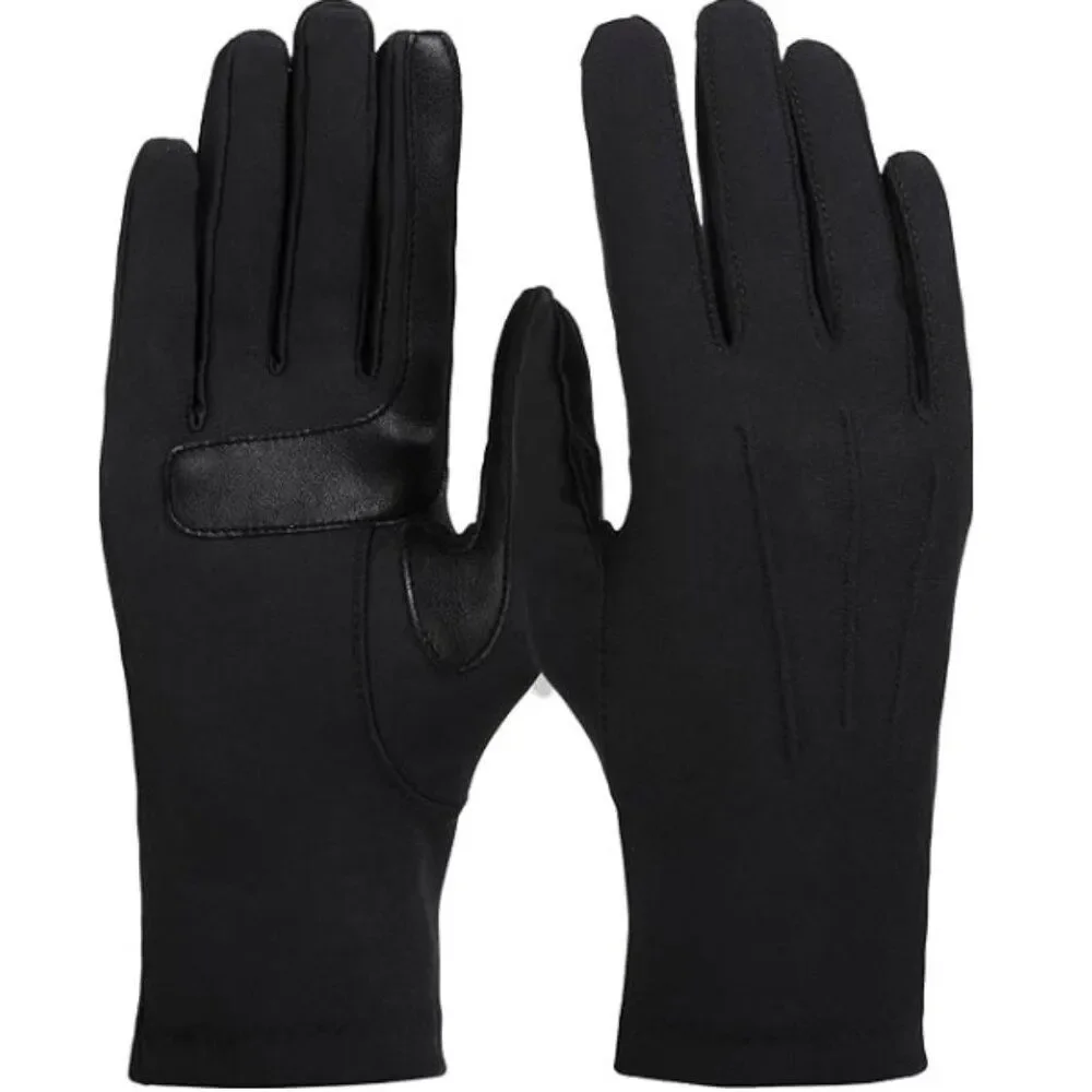 NWT Isotoner Warm Fleece Lining Stretch Cold Weather Stretch Gloves S13